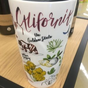 Starbucks Ceramic Tumbler California 12oz 355ml
